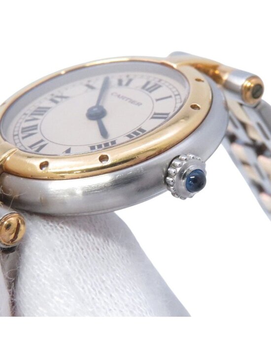 Cartier Panthere Vendome SM 2 Row Watch Ivory Dial Quartz main image 8